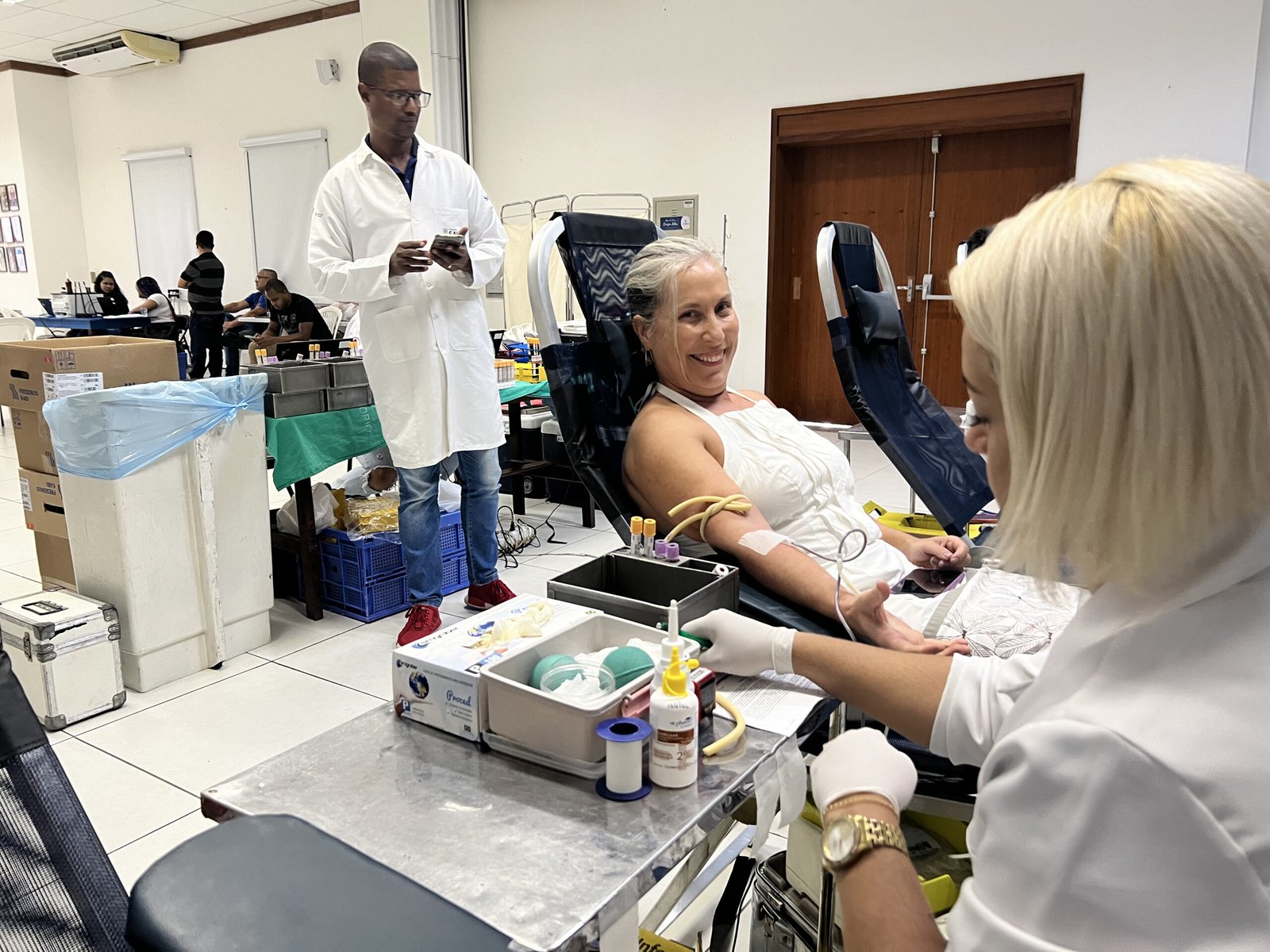 Escola Cambaúba promove pela 2ª vez campanha de doação de sangue em parceria com o Hemorio